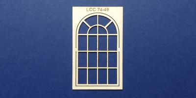 LCC 74-49 O gauge round industrial window